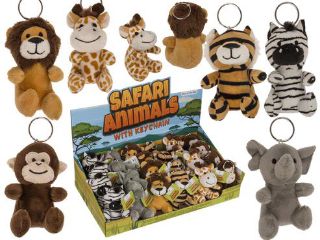 Obrázek z Klíčenka safari plyš, 4dr (24) 